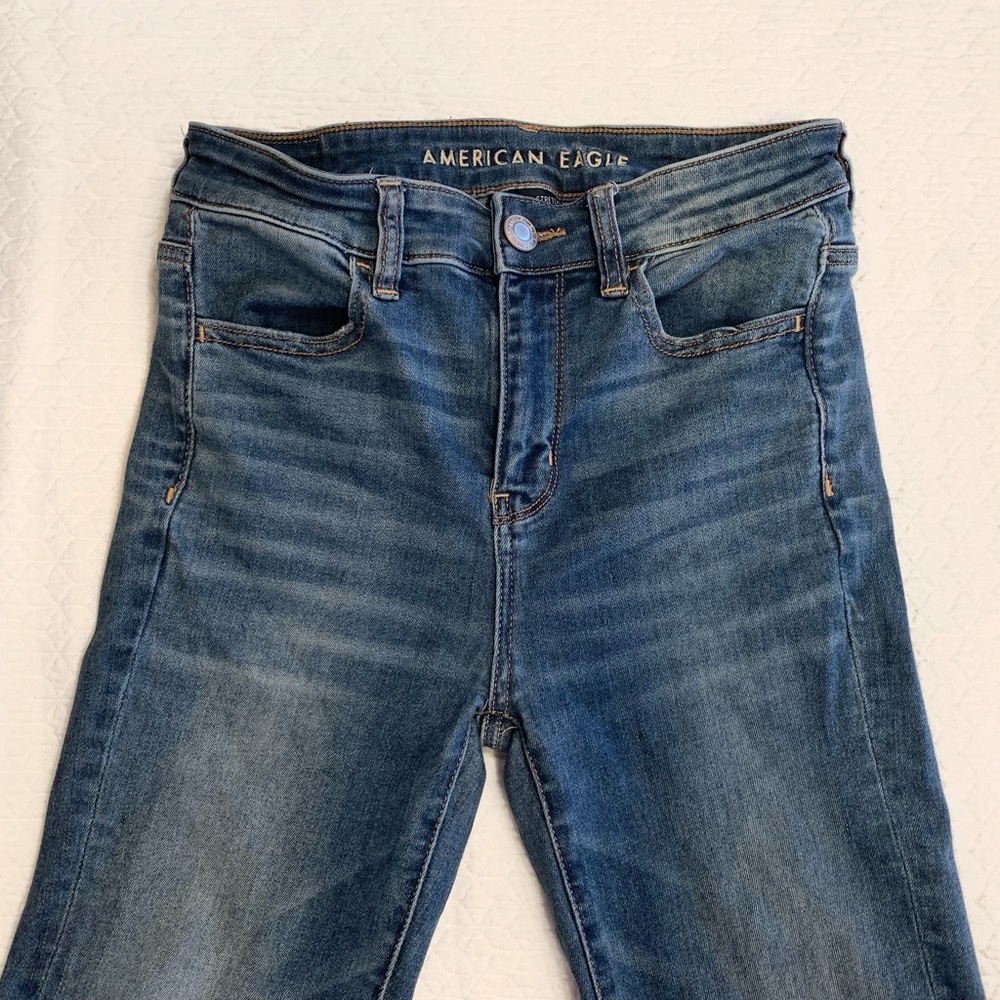 American Eagle High Rise Skinny Jeans